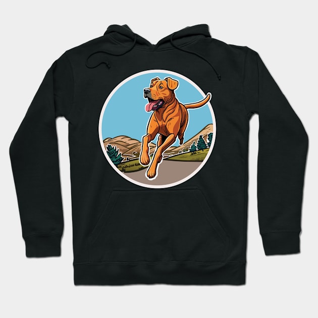 Rhodesian Ridgeback Hoodie by SquishyKitkat